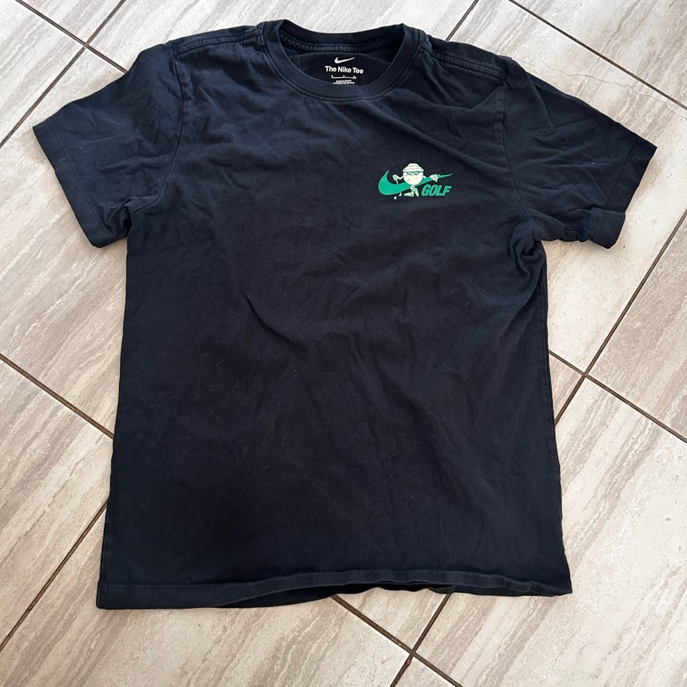 Nike‎ Golf Black T-Shirt for Men size small
